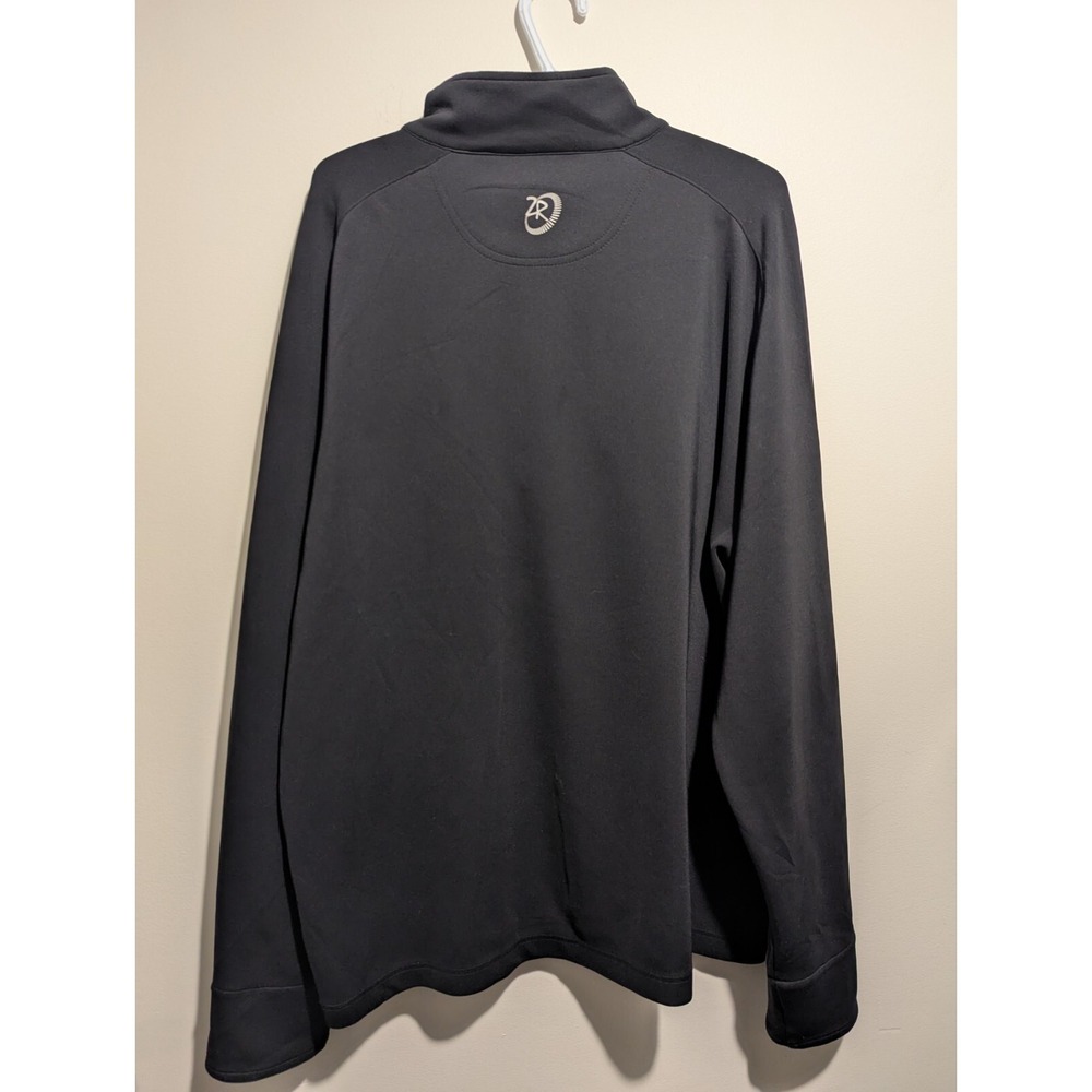 Zero Restriction Jacket Mens XL Black Tour Series 1/4 Zip Pullover Golf - Picture 4 of 7